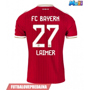 Lacne Muži Futbalové dres Bayern Munich Konrad Laimer #27 2026-27 Krátky Rukáv - Domáci